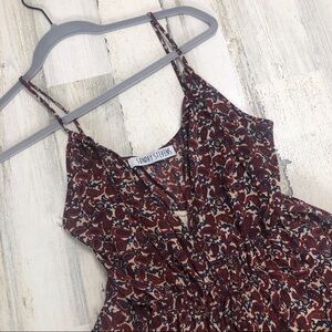 Mixology Sunday Steven’s Rust Paisley Romper M Y2K